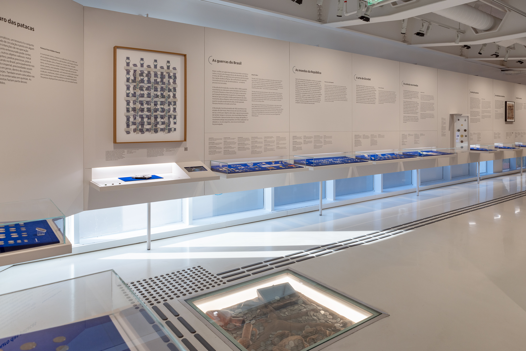 Salão da exposição